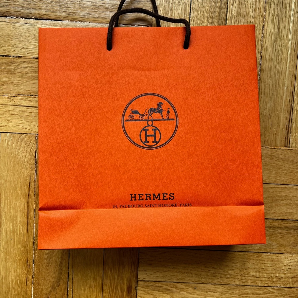 Hermes Medium Shopping/Gift Bag